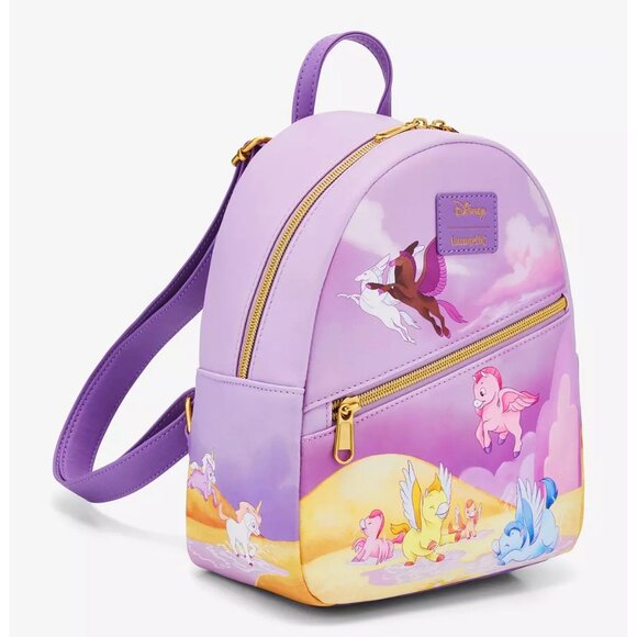Loungefly Disney Fantasia Pastoral Symphony Mini Backpack and Wallet Set NWT main image 6